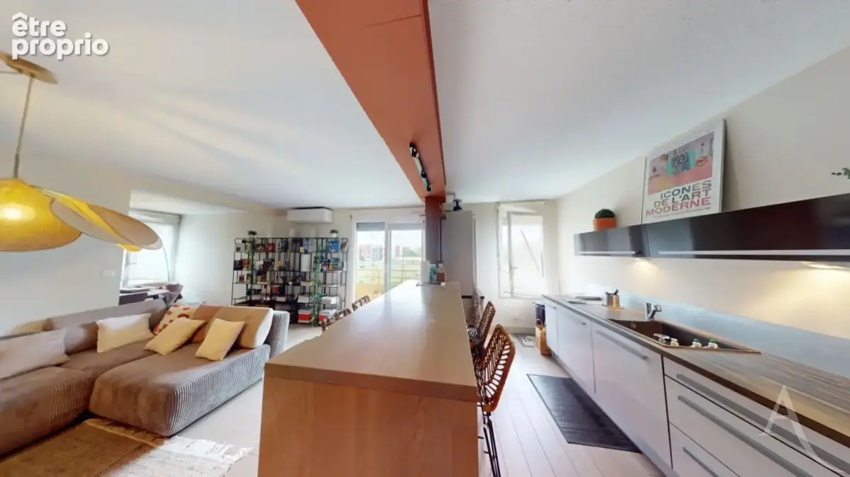 Toulouse montaudran tres bel appartement de 83 m2 avec balcon cave et parkings. - photo 10