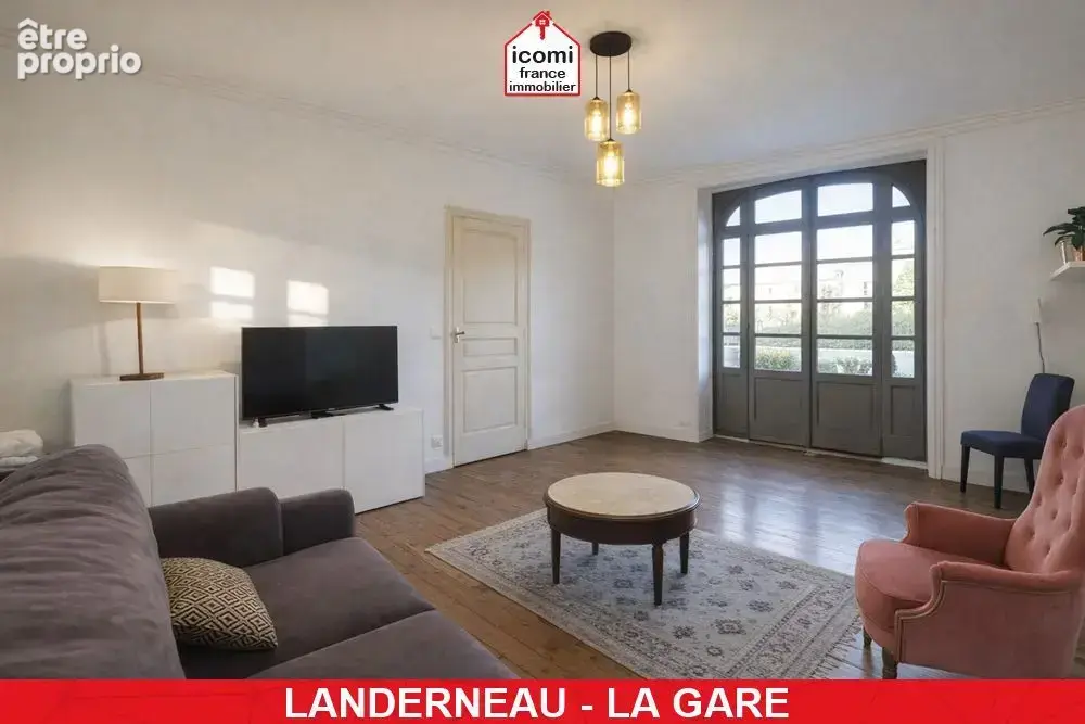 Finistere - landerneau (29800) - a vendre - maison 140m² - 6 chambres - grande piece de vie - 1000m² de terrain - centre ville - - photo 6
