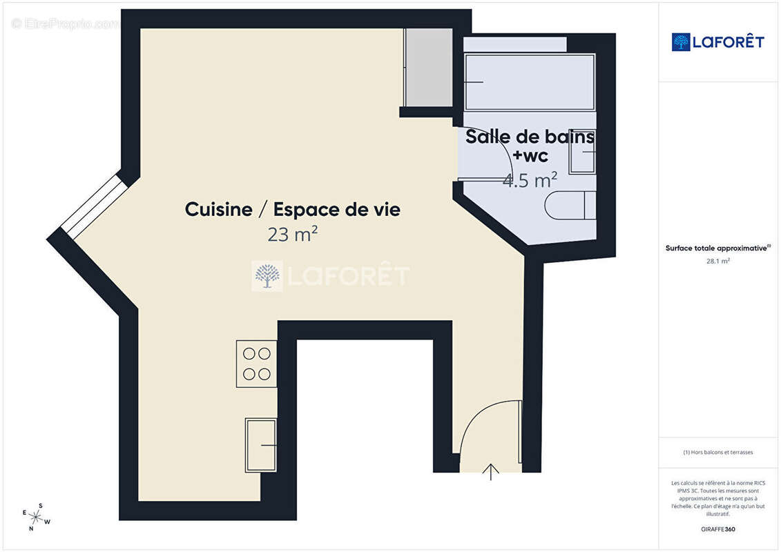 Appartement à QUIMPER