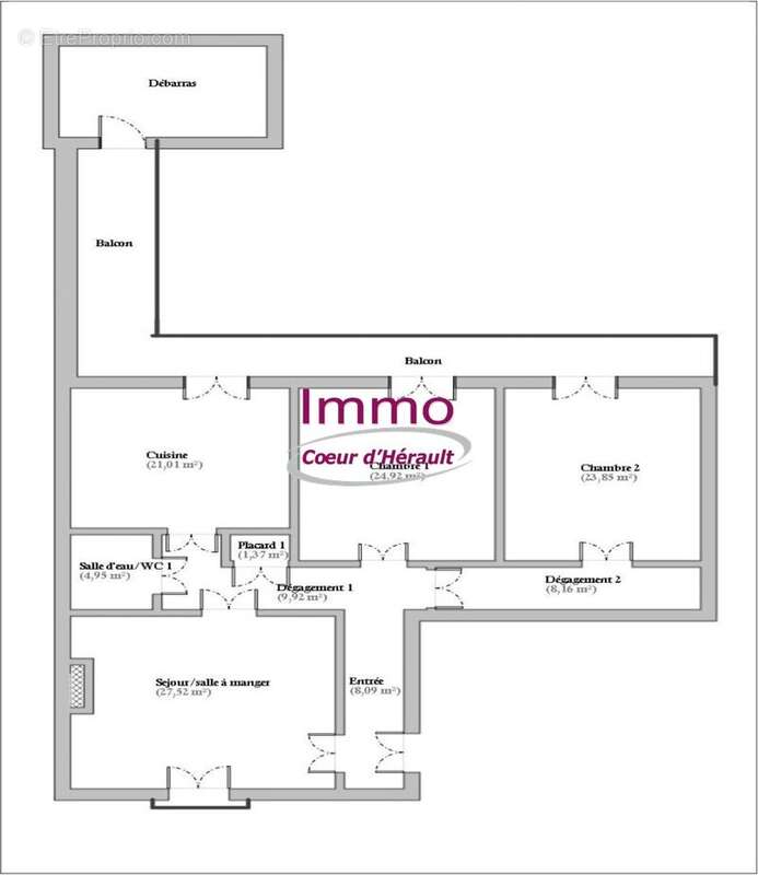 Appartement à CLERMONT-L'HERAULT