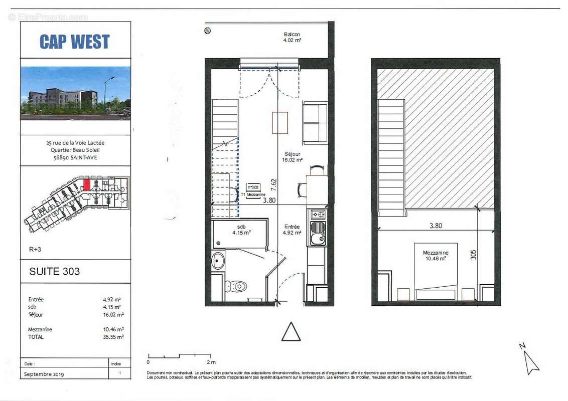 INVESTISSEMENT LOCATIF  Saint-Avé  Résidence de Tourisme Cap West Saint-Avé - 7,79% de rentabilité - photo 2