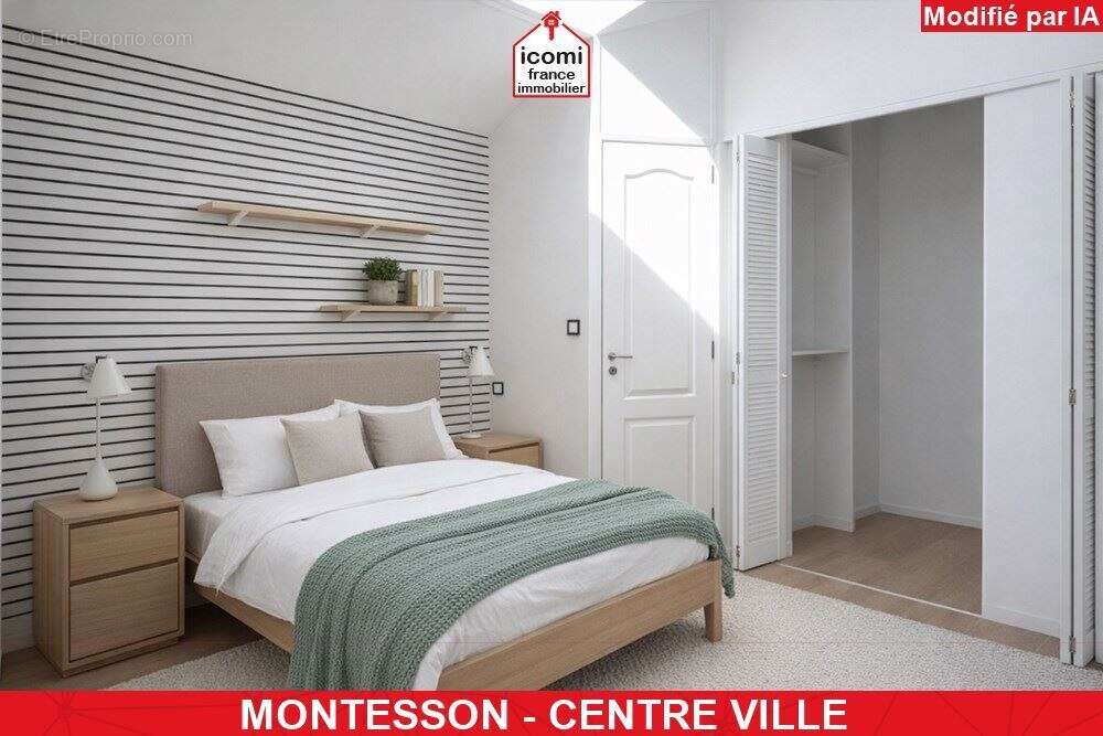 Yvelines - montesson (78360) - a vendre - appartement duplex au 1er et combles de 65 m² - piece de vie de 35m - 1/2 couchages -  - photo 6