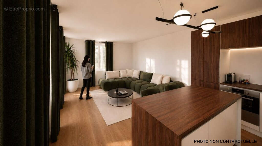 Plein coeur de bidart appartement lumineux a renover proche plage / aperçu océan - photo 3