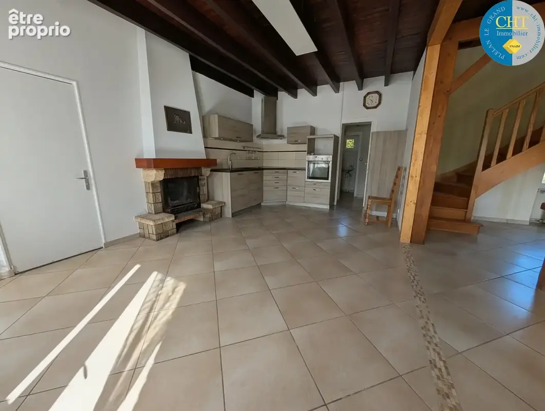 Ancien corps de ferme en pierres renove avec studio et dépendances à concoret (56430) avec cht immobilier - photo 8