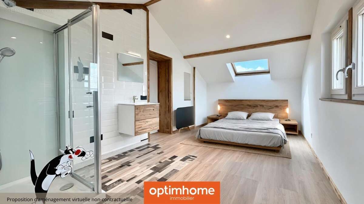 Maison rénovée 2024 – 126 m² – 3 chambres (4e possible) - 2 salles de bain – Calme absolu – Vue nature – Proche Remiremont - photo 11