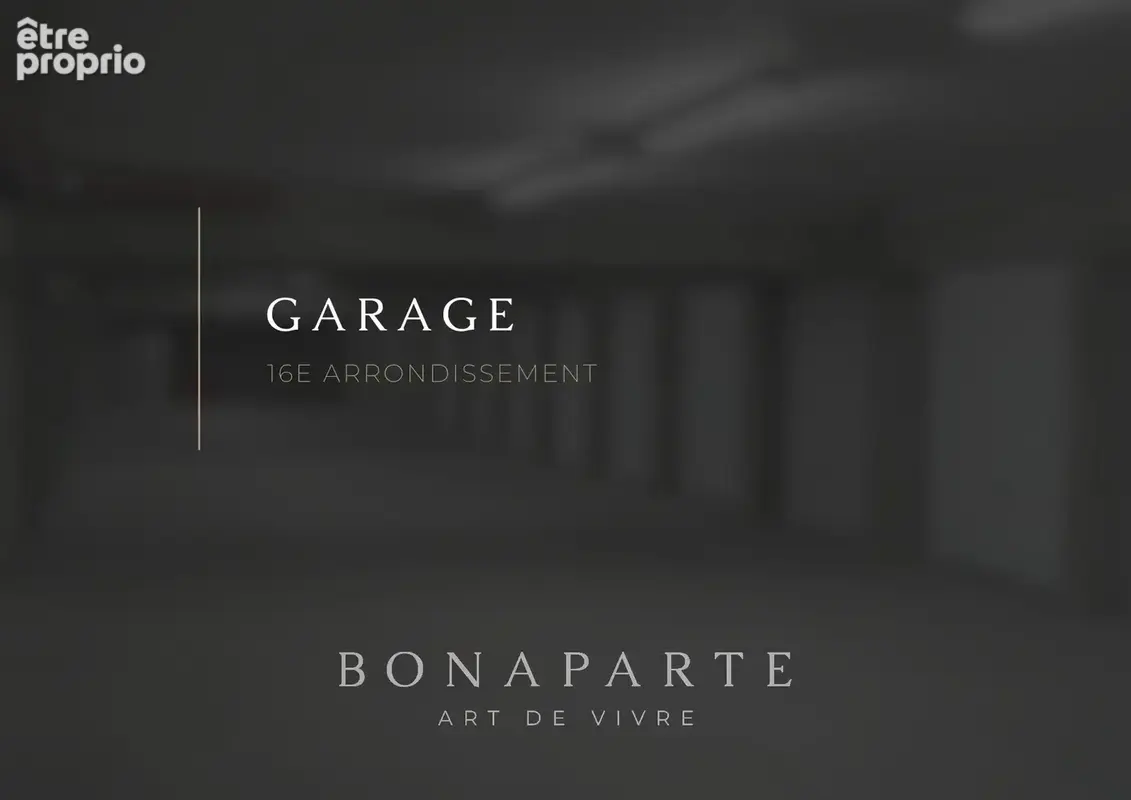 Parking à PARIS-16E