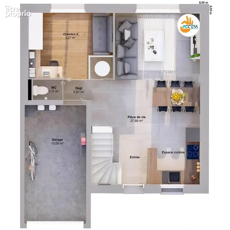 Maison 6 pièces 88 m2 - photo 4