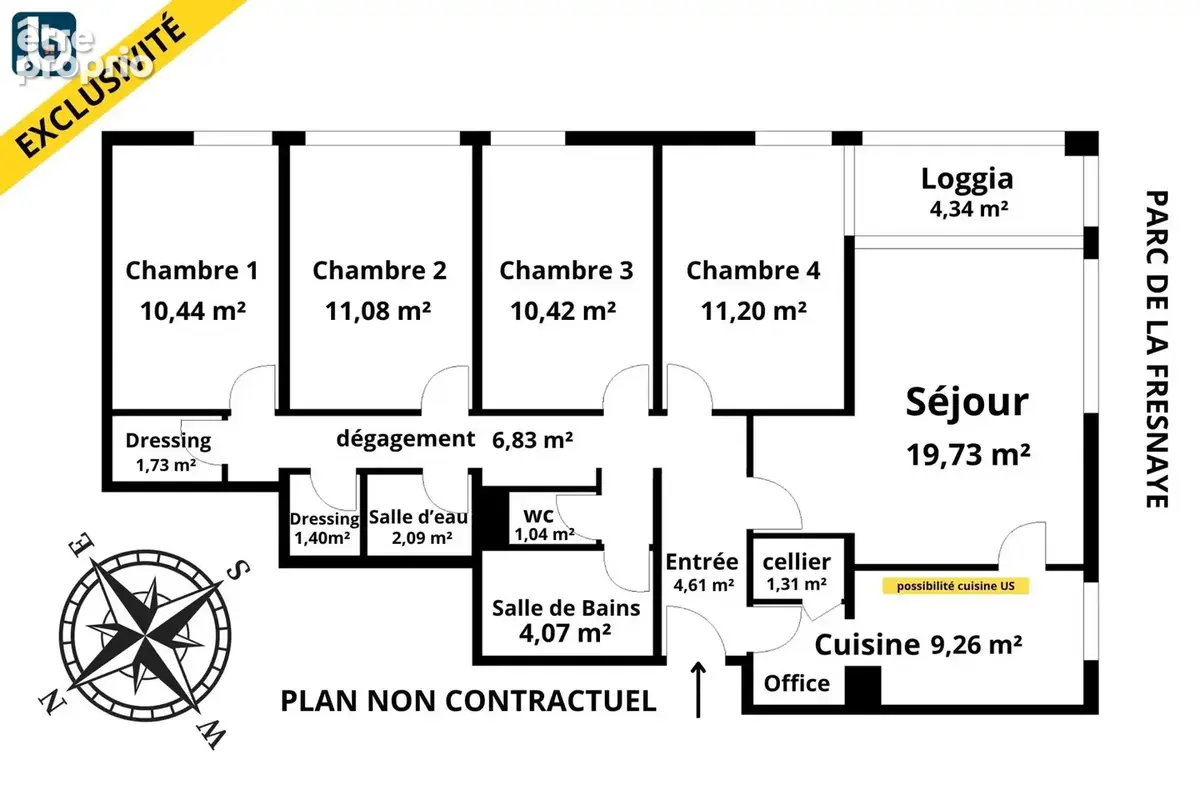 Appartement 5 pièces 95 m² à vendre à Ezanville (95460) - photo 3