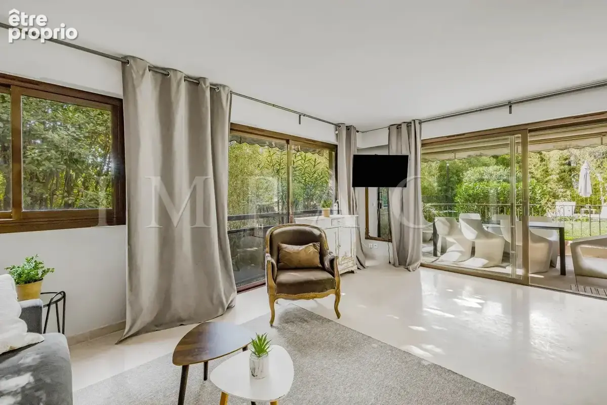 Co-exclusivité - Cannes Montrose appartement 2 pièces en rez de jardin à vendre - photo 3