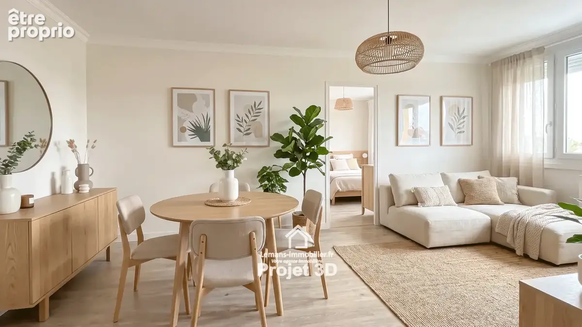 À vendre   Appartement T2 avec balcon, cave et parking   Quartier Maillets / Les Fontenelles   Le Mans - photo 7