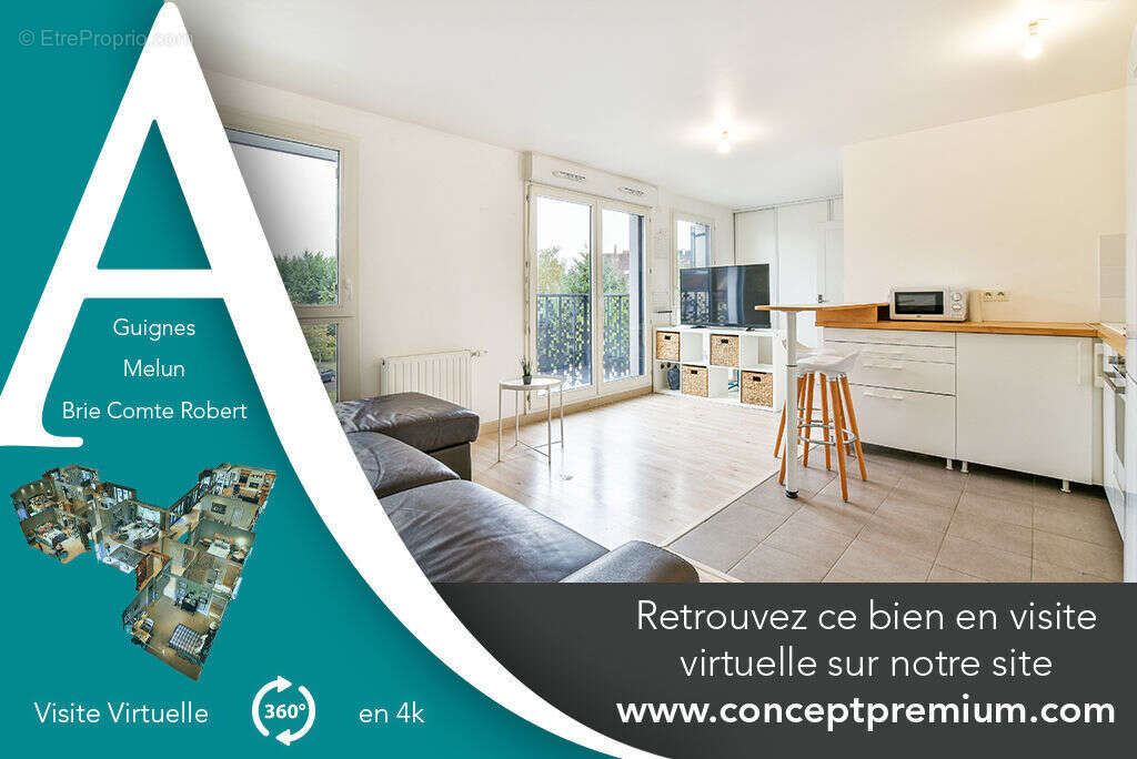 Appartement à BRIE-COMTE-ROBERT