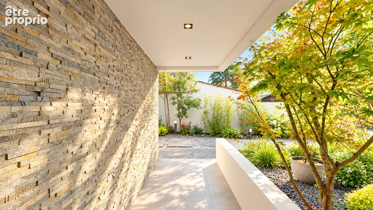 Architecture contemporaine - 2015 - piscine et grand garage - photo 2