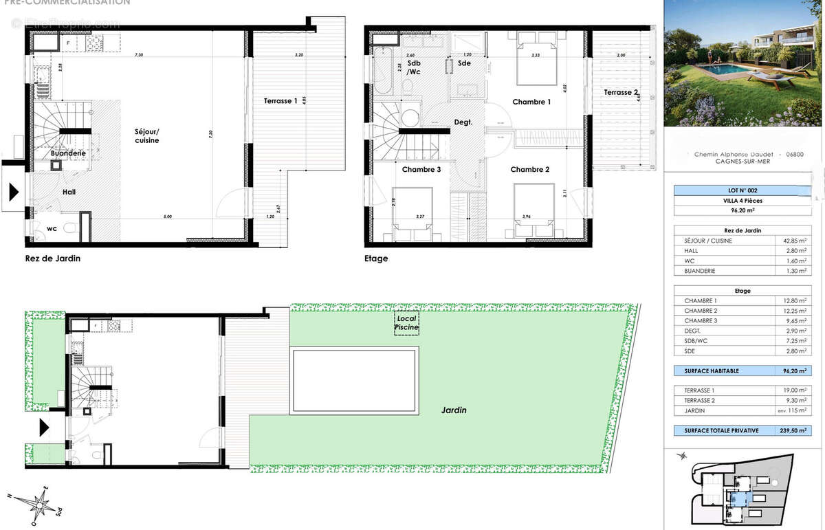 Cagnes-sur-Mer  Villa neuve avec piscine privée - photo 7