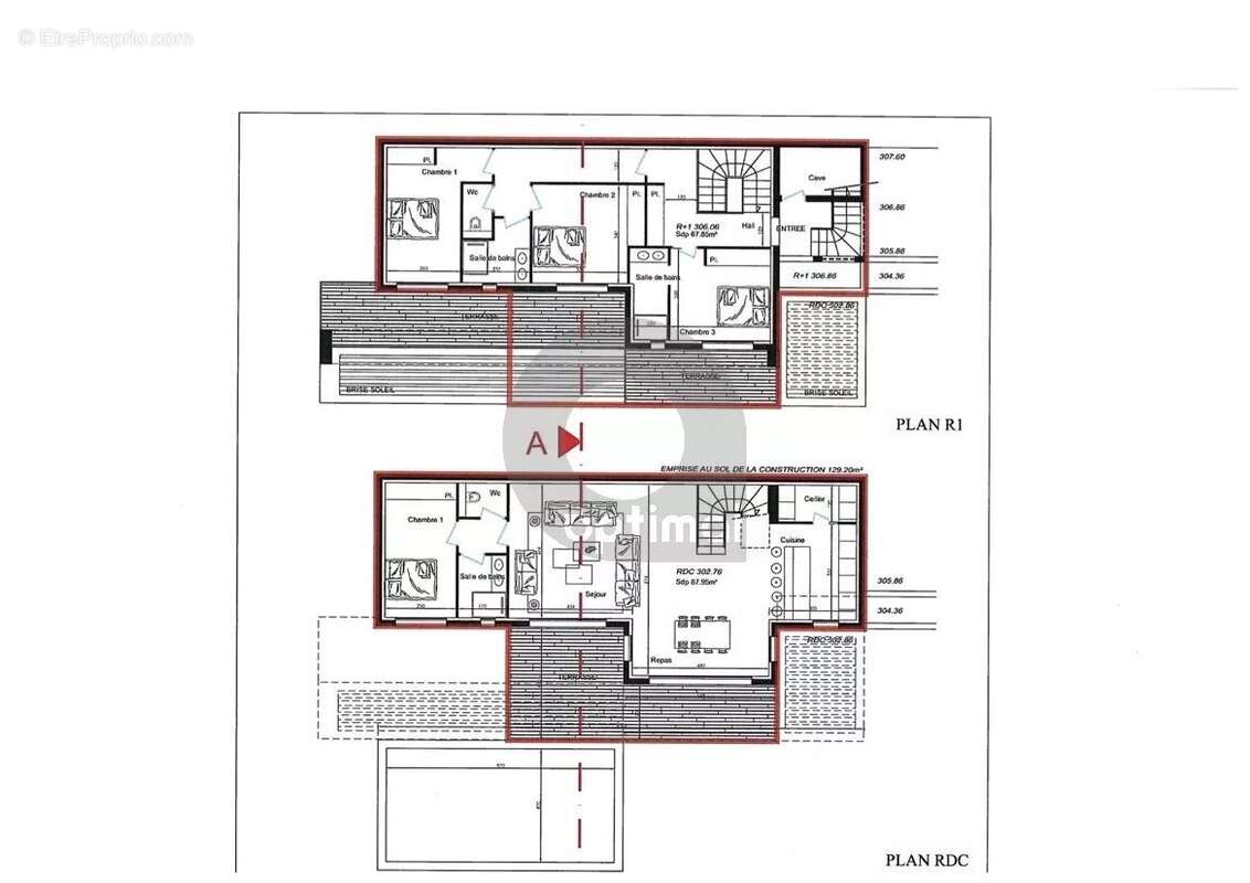 Terrain constructible avec permis de construire - photo 5