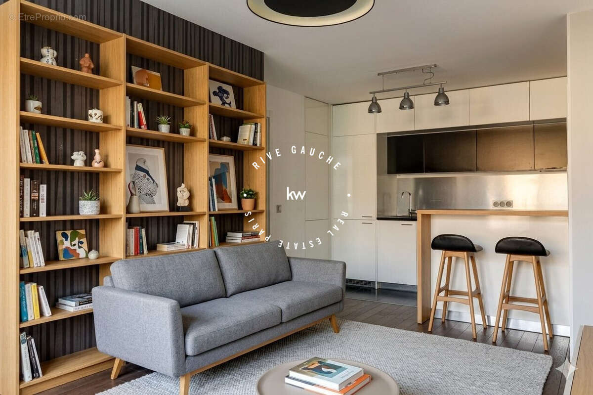 Image modifiée avec IA - Appartement à CLICHY