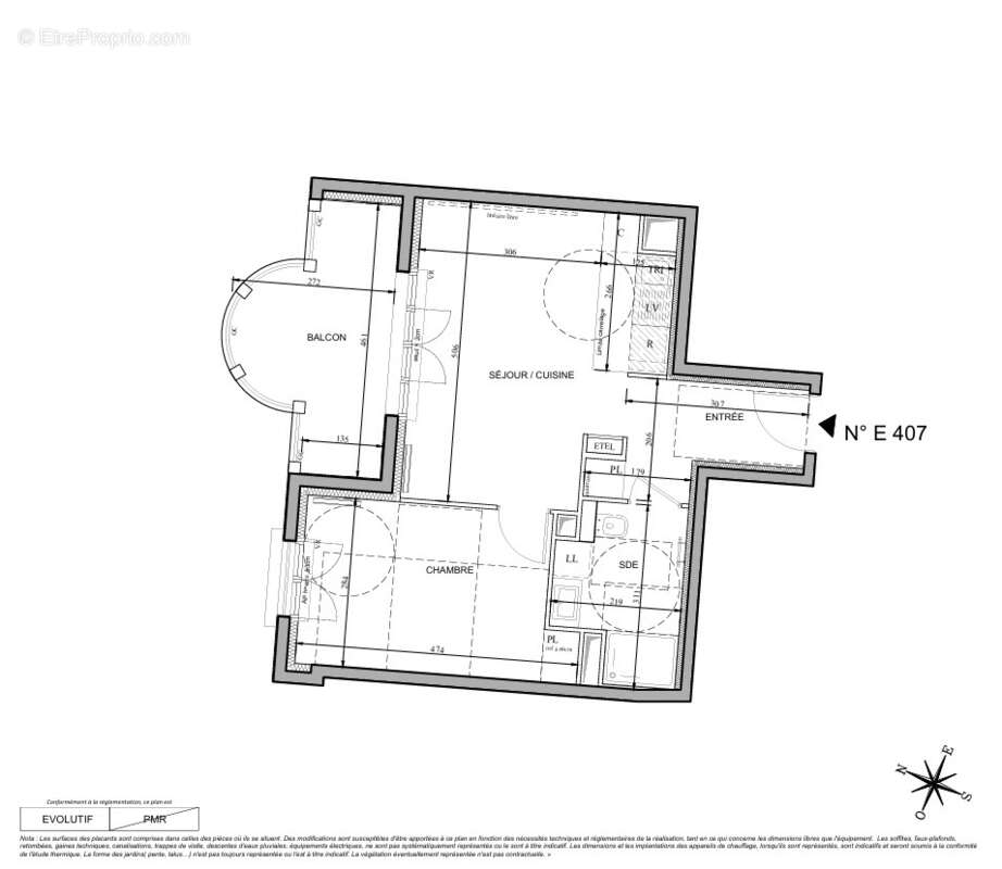 Appartement 2p - le plessis-robinson - photo 2