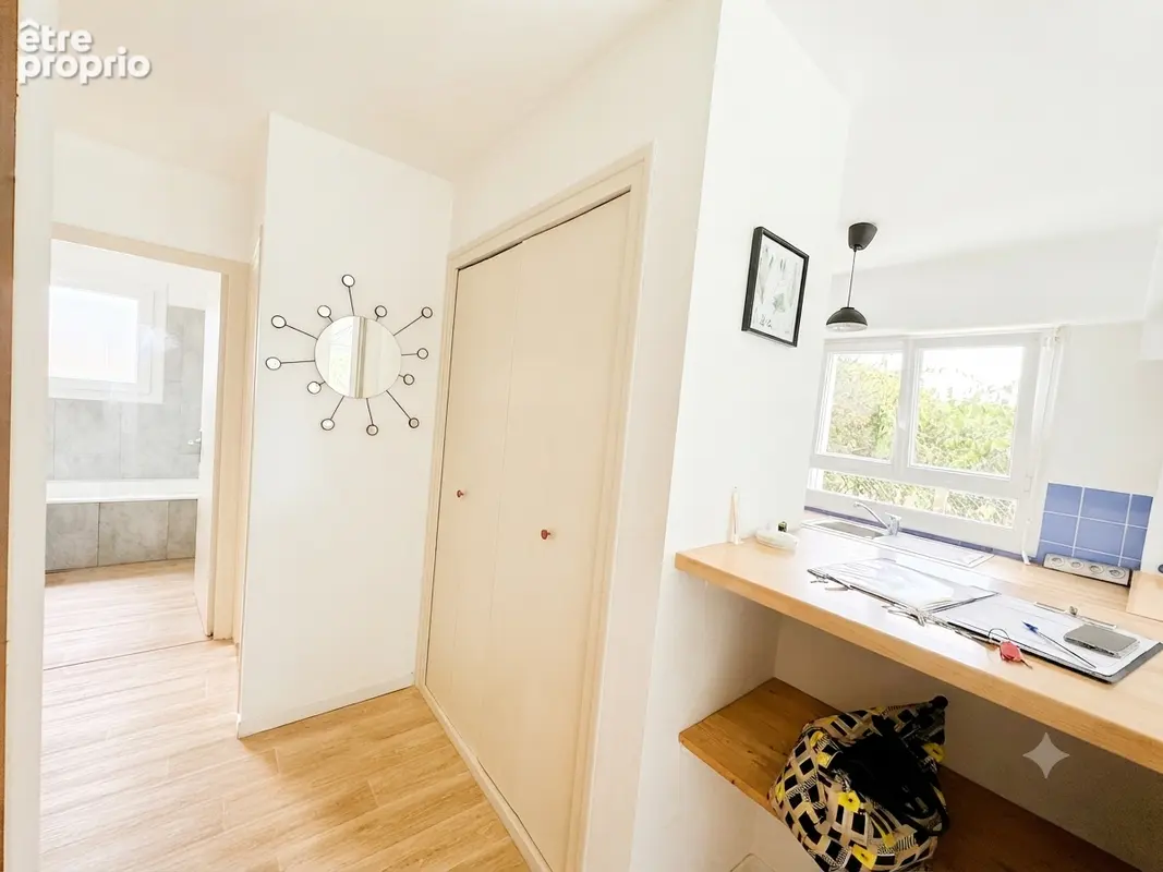 Appartement Vannes 2 pièces RDC au Calme et lumineux avec parking 36.42 m2 - photo 3