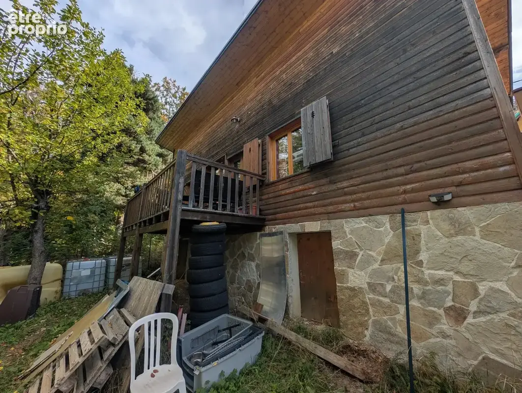 Peira cava : chalet avec terrain - photo 7