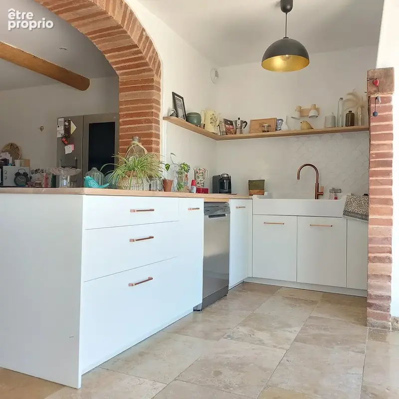 Maison à vendre 5 pièces SAINT ETIENNE DE TULMONT (82) corps de ferme rénové avec dépendance sur environ 20000m² de terrain envi - photo 8
