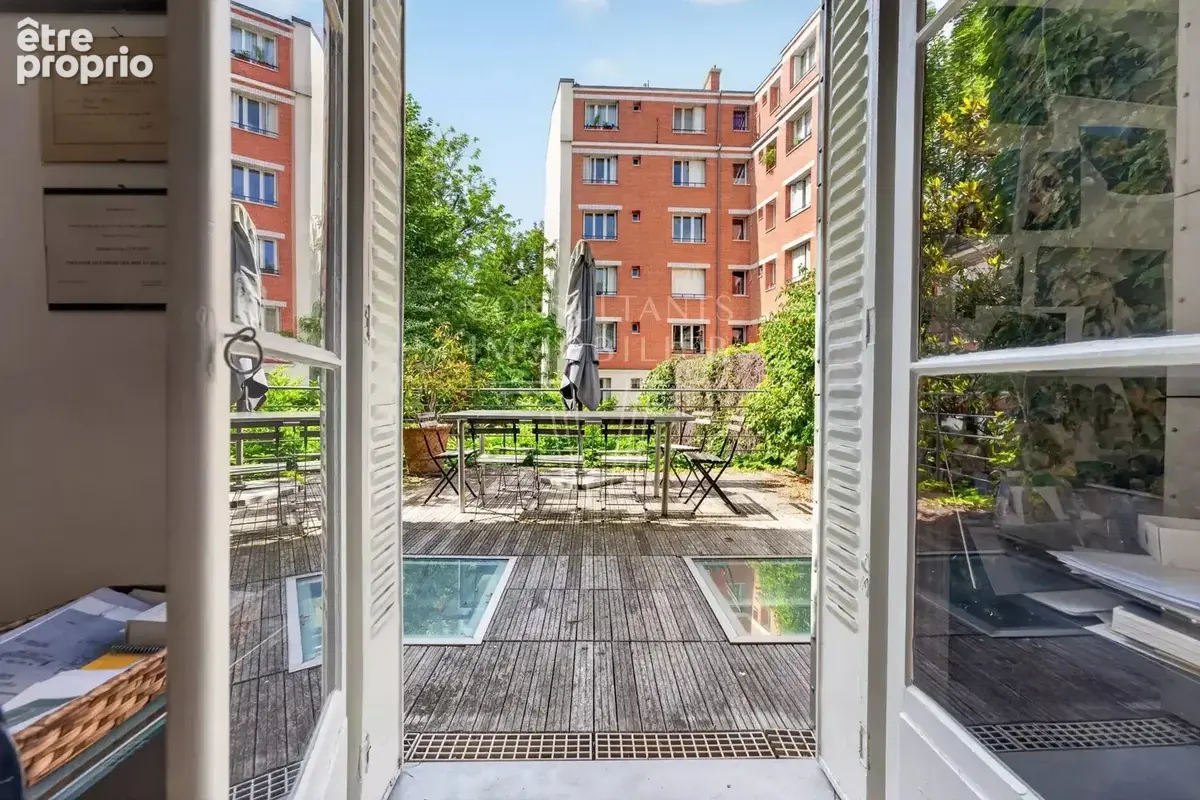 Rue st-jacques : maison terrasses et jardin - photo 24