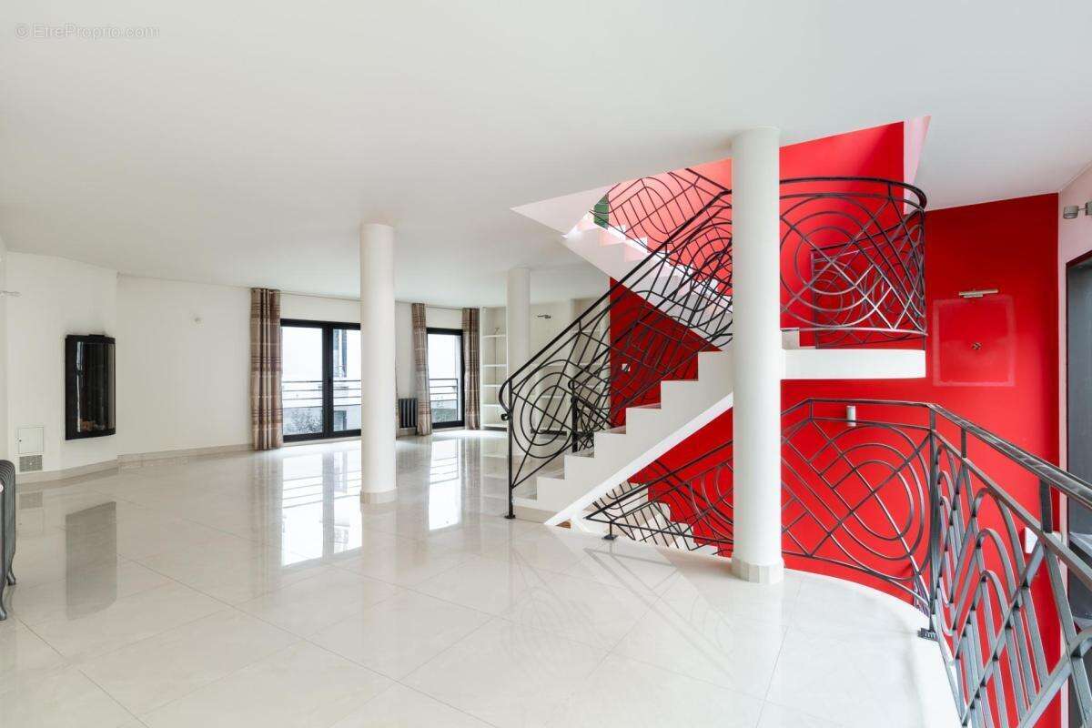 Paris 19ème - avenue de flandre / riquet / crimée - exceptionnelle maison contemporaine 185m2 - jardin - terrasse - cour privée - photo 6