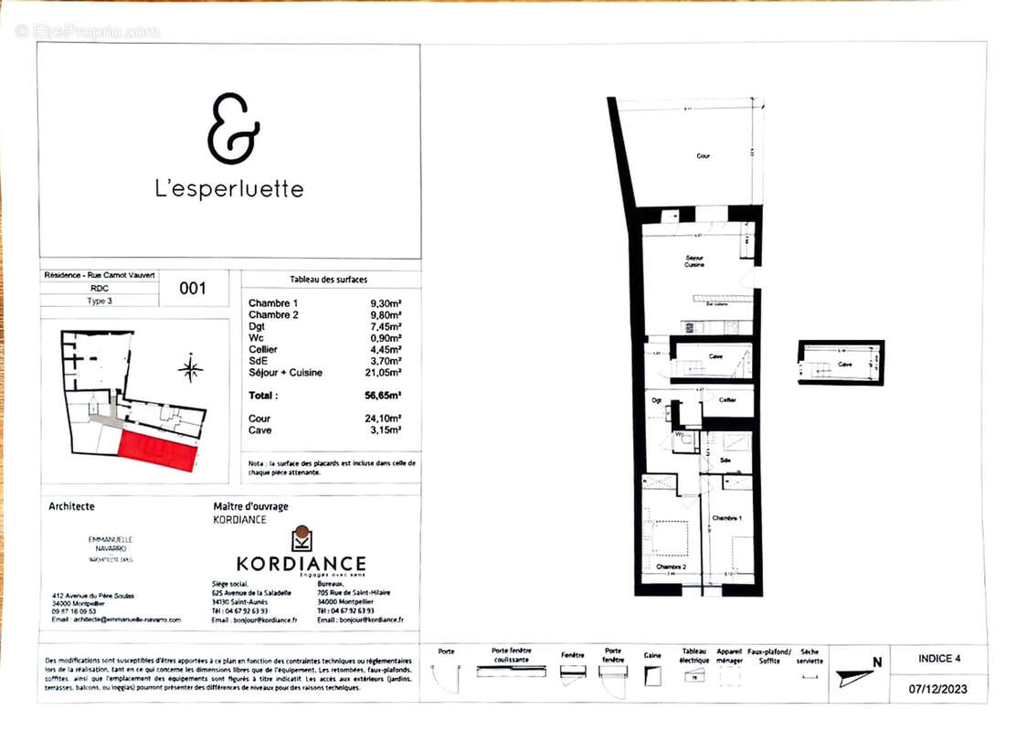 Appartement à VAUVERT