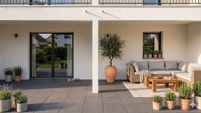 QUIMPER (29) ERGUE ARMEL - Appartement T4 de 95 m² habitables – Terrasse de 48 m² – Parking souterrain - photo 2