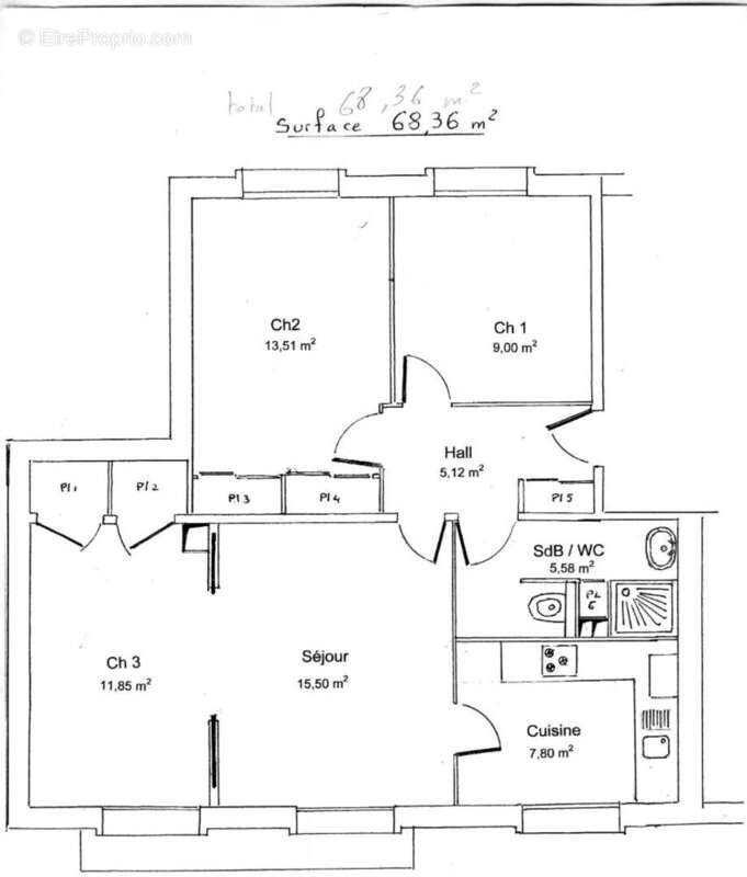 Appartement à NANTES