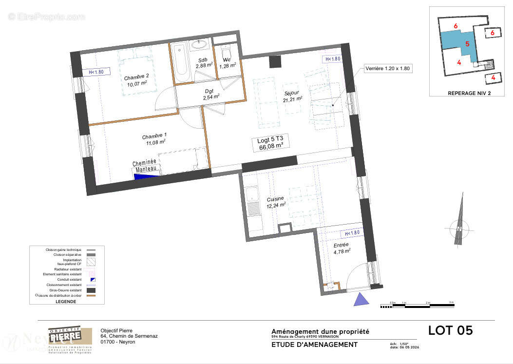 Appartement à VERNAISON
