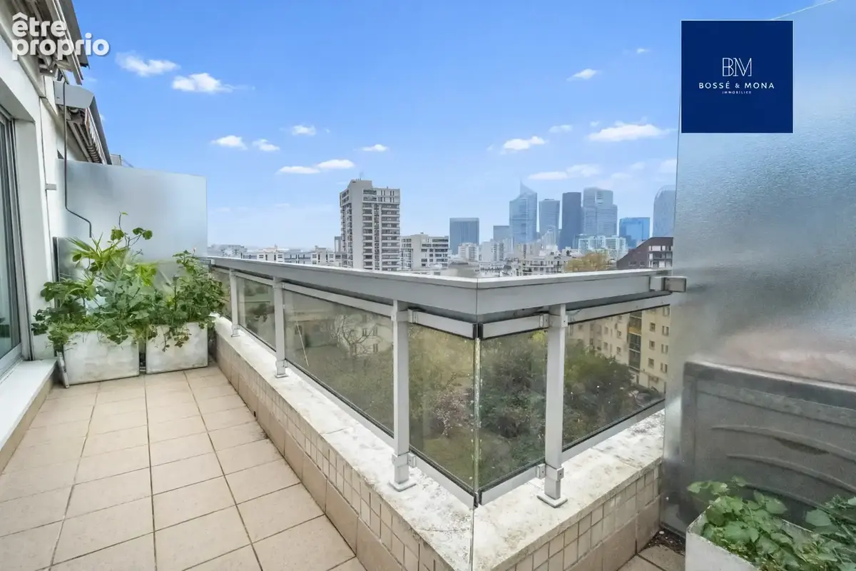 Appartement 95m2, dernier étage, avec terrasse, balcon et 2 places de stationnement, rue Lambrechts - photo 2