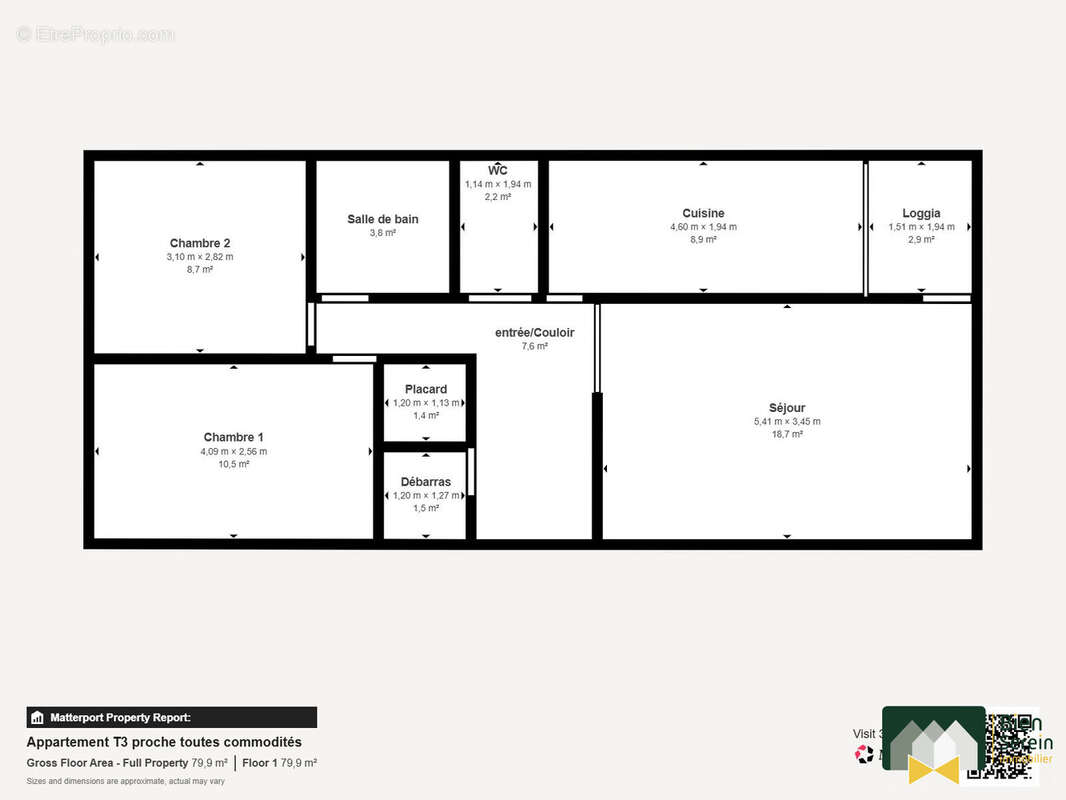 Appartement à MAINVILLIERS