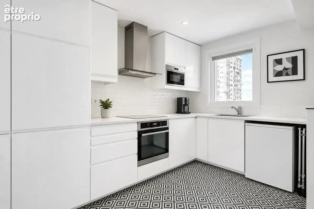 92800 - puteaux - front de seine - 4 pieces -3 chambres - balcon - photo 6
