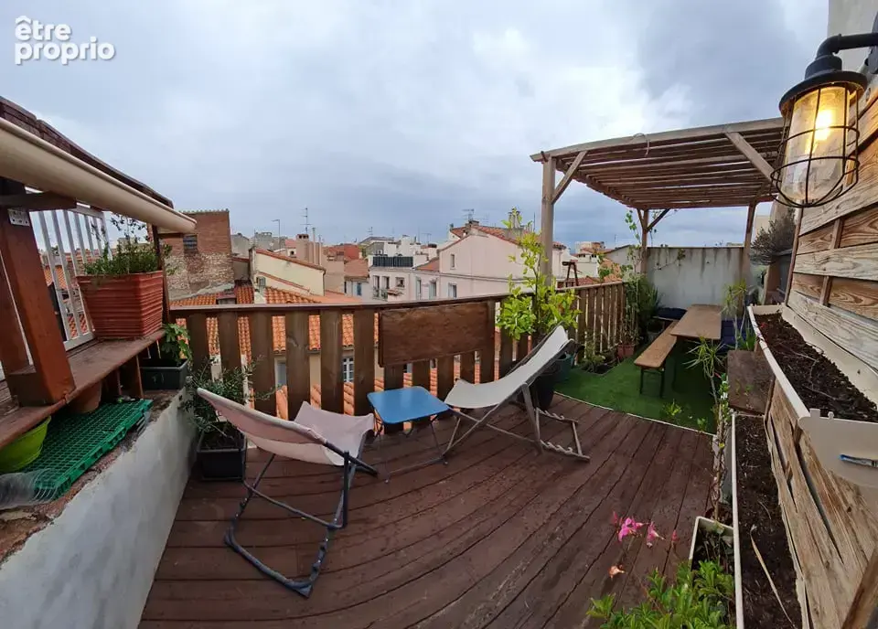 Vente lot de 2 appartements avec terrasse, rue de la cloche d'or, plein centre ville 66000 Perpignan. - photo 3