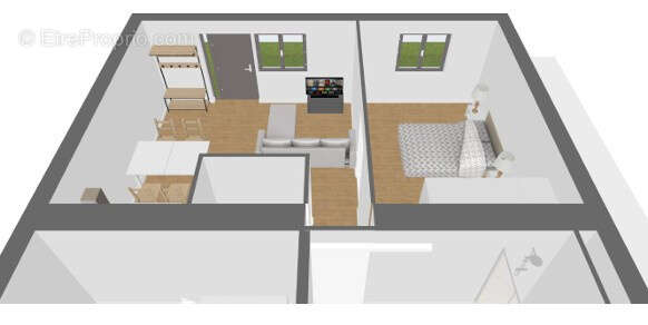 Appartement à LES GRAS