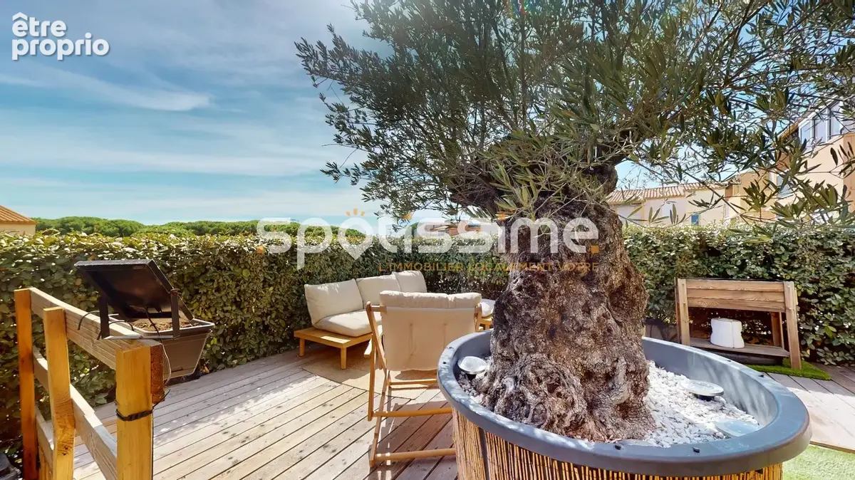Cap d'Agde, Mont Saint Martin  T2 rénové avec superbe terrasse, piscine et parking - photo 17