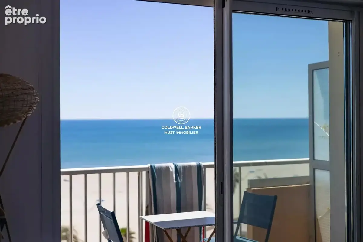 Canet plage: appartement référence face mer - photo 3