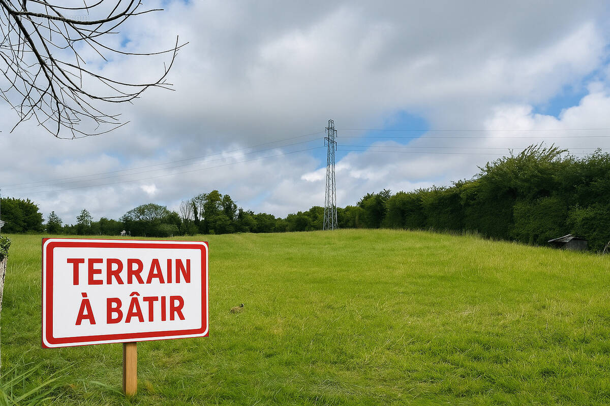 Terrain à BECOURT