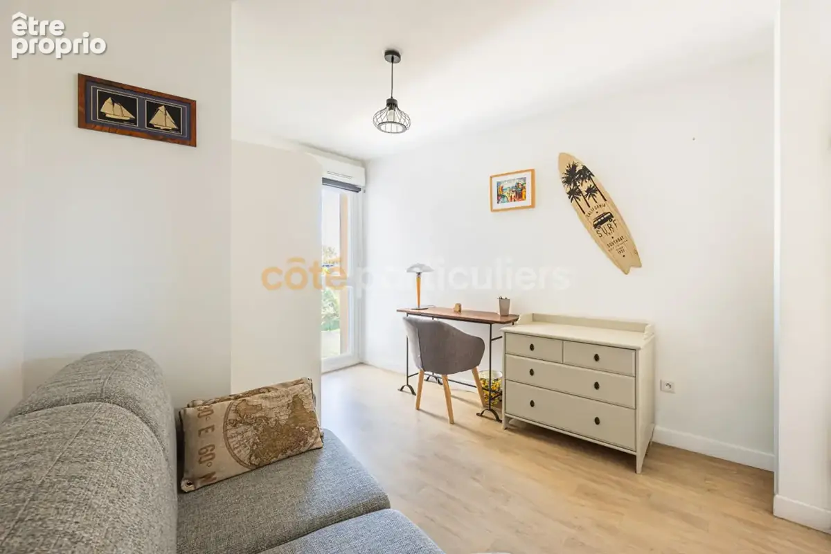Nantes -- beaujoire -- t3 -- grand balcon -- sud ouest  -- 69m2 - photo 7
