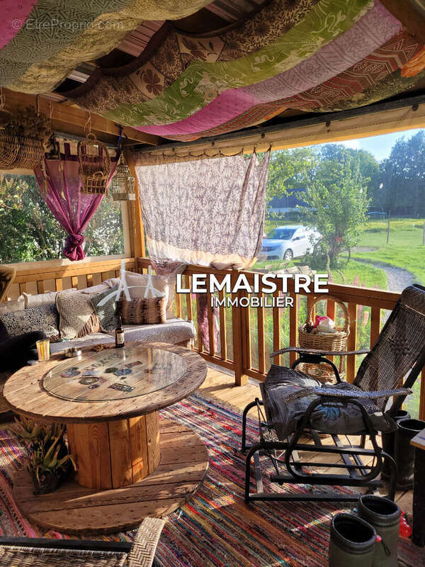Ensemble atypique en pleine nature - proche fauville - mobils-homes - terrain - photo 9
