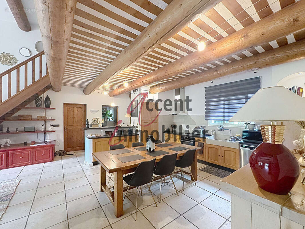 Cabannes, maison principale 180m² avec piscine sécurisée et son local d'activité - photo 3