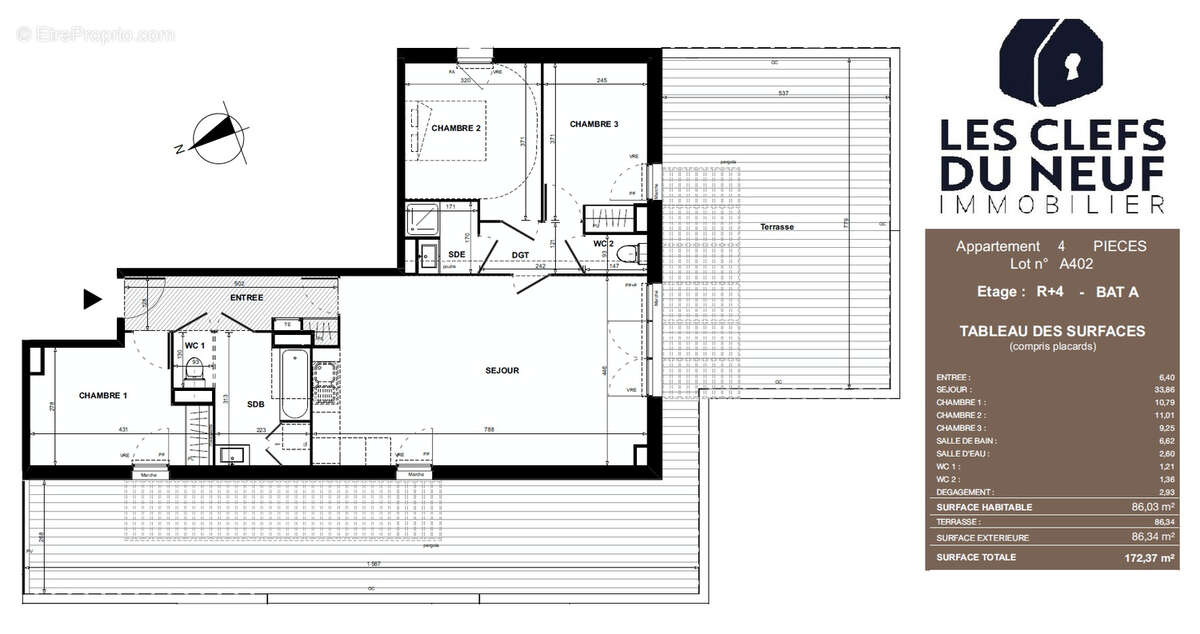 Appartement à COLOMIERS