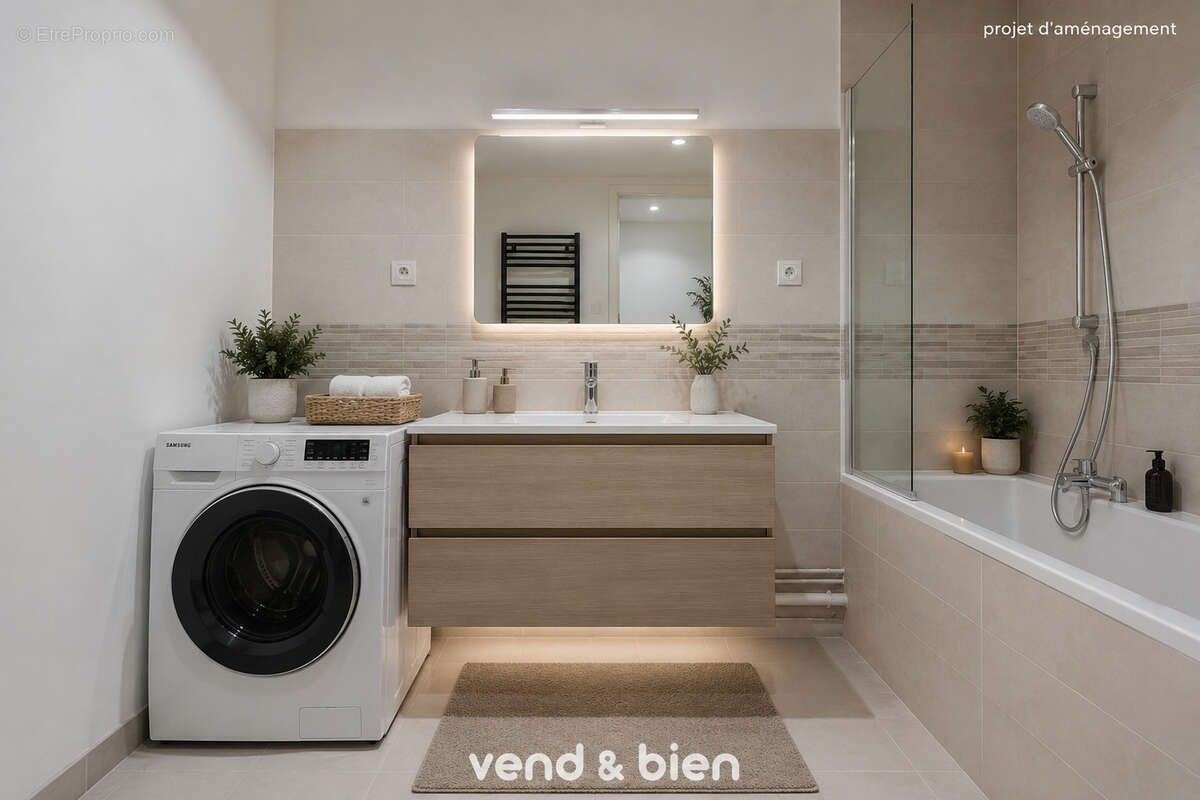 Appartement T2 de 49,12 m2 - Cave et parking - photo 10