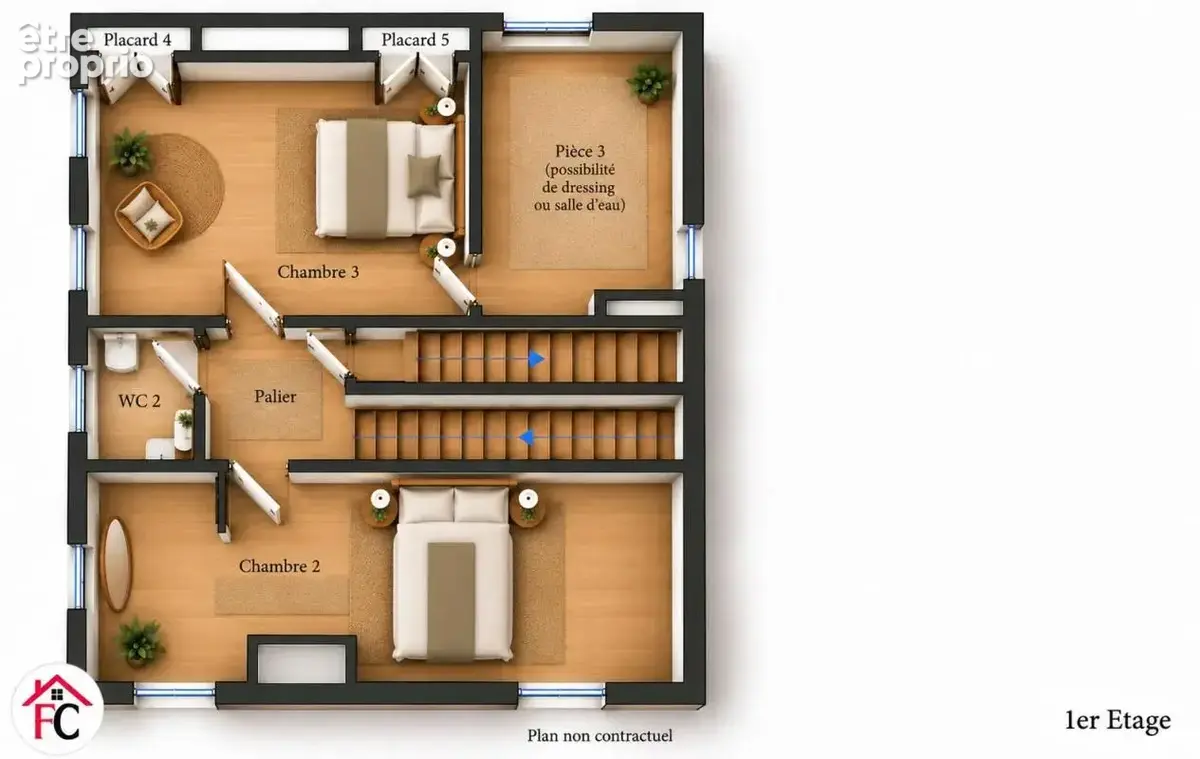 Maison familiale 150 m²  5 chambres Jardin 450 m² Bourg avec commerces à 8 km de L'Aigle - photo 12