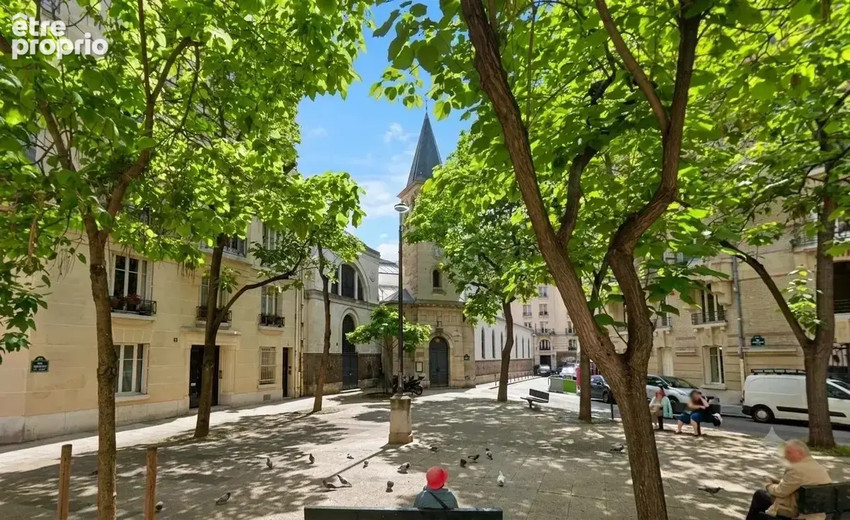 Cœur de Passy, bel appartement rénové, au calme, très lumineux,  jolie vue dégagée, ambiance village - photo 2