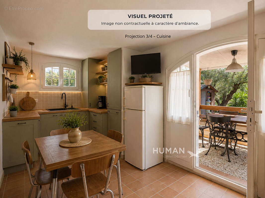 Mas provençal avec piscine - 156,43 m² développés - Fort potentiel d'aménagement - La Gaude - photo 16