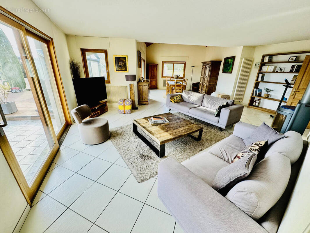 salon (1) - Maison à VETRAZ-MONTHOUX