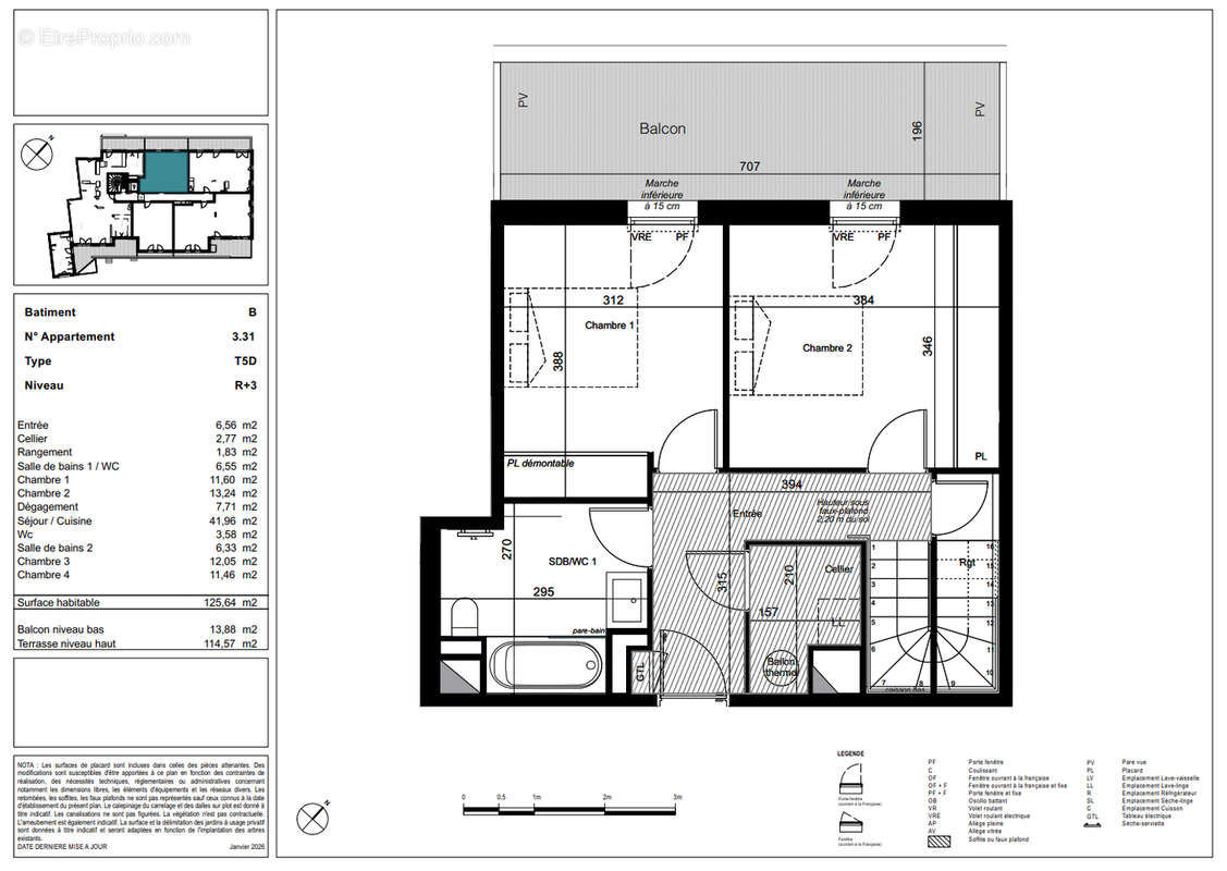 Appartement à TOULOUSE