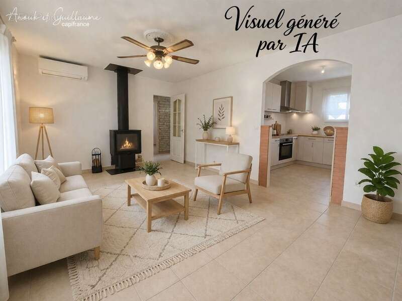 Exclusivité - Villa de 65m² 3 pièces avec piscine et garage - Roujan (34320) - photo 4