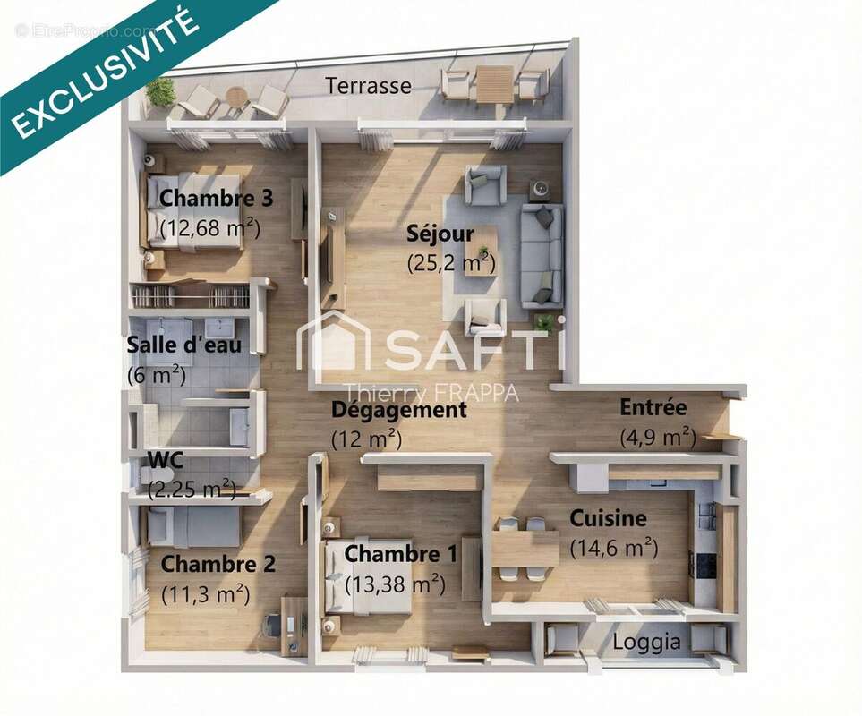 Photo 8 - Appartement à AJACCIO