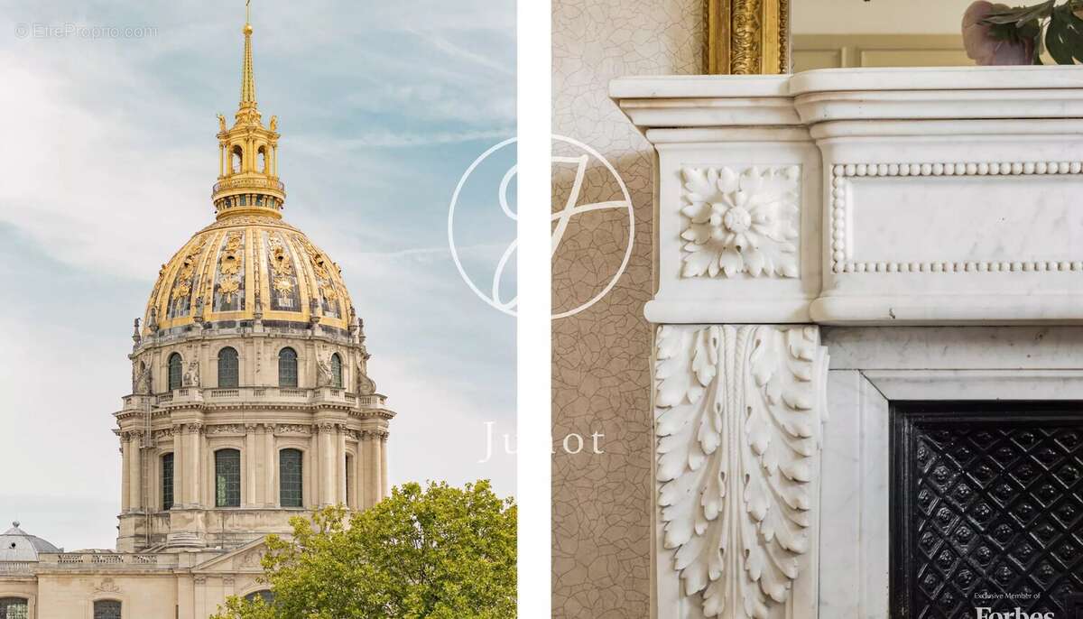 Paris 7e - HÔTEL DES INVALIDES - Appartement - 64,90m² Carrez - 65,76m² au sol - 1 chambre - Balcon - Vue dégagée sur le dôme de - photo 14